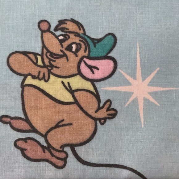 Vintage Disney Cinderella Standard Pillowcase Princess Design Rare - Picture 5 of 10